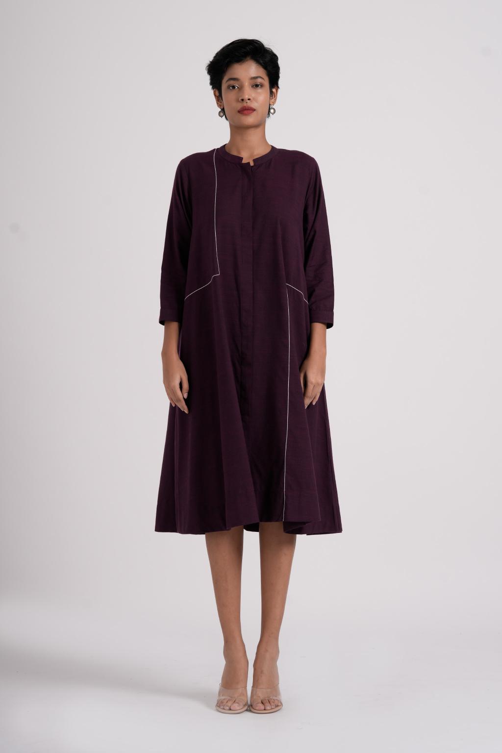 Oriental Dress - Dark Purple