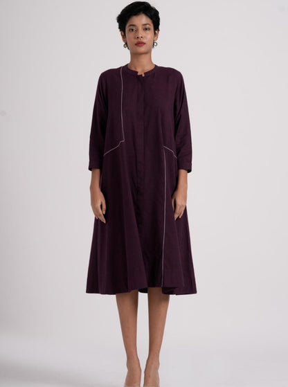 Oriental Dress - Dark Purple