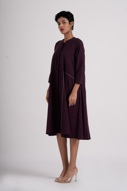 Oriental Dress - Dark Purple