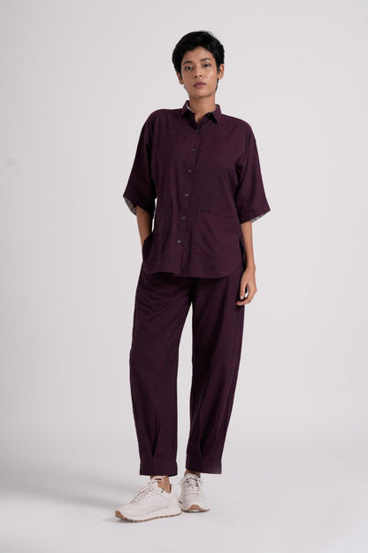 Lava Shirt - Dark Purple