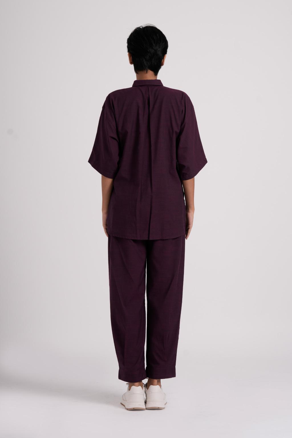 Lava Shirt - Dark Purple