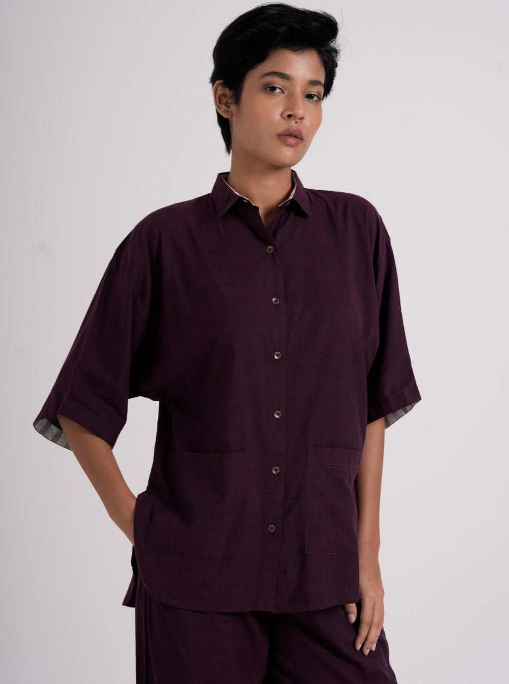 Lava Shirt - Dark Purple