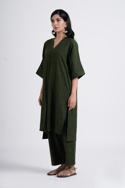 Ease Tunic - Seaweed Green