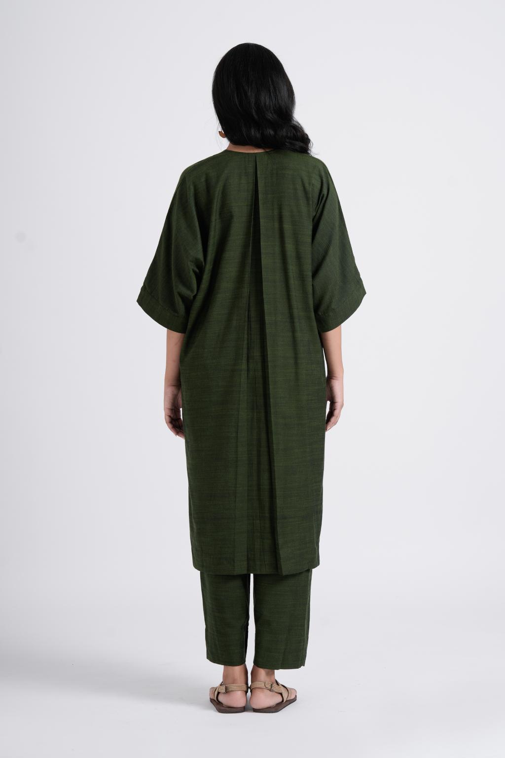 Ease Tunic - Seaweed Green