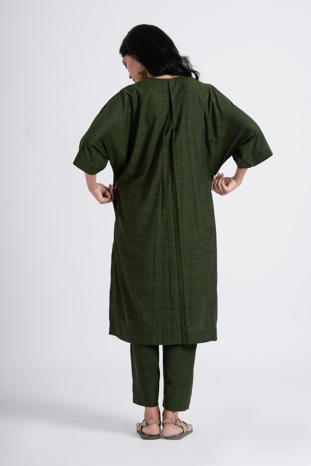 Ease Tunic - Seaweed Green