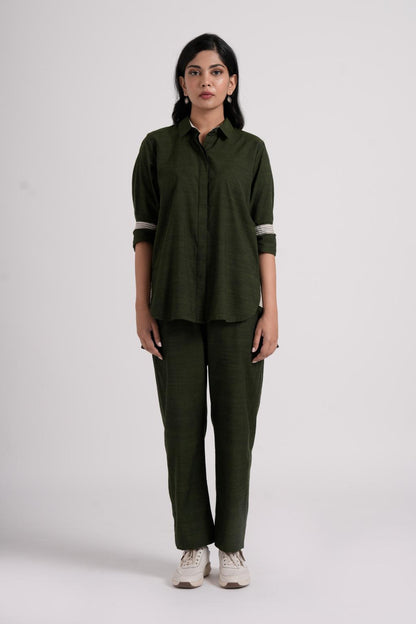 Breeze Shirt - Seaweed Green