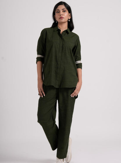 Breeze Shirt - Seaweed Green