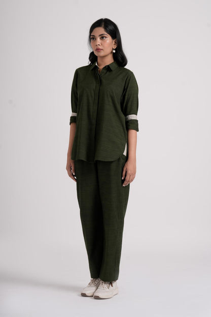 Breeze Shirt - Seaweed Green