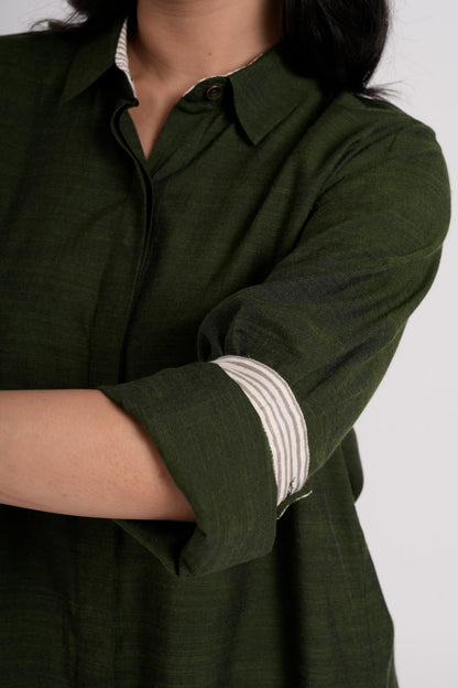 Breeze Shirt - Seaweed Green