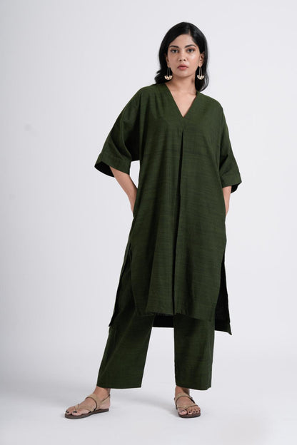 Ease Tunic - Seaweed Green