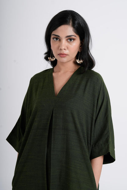 Ease Tunic - Seaweed Green