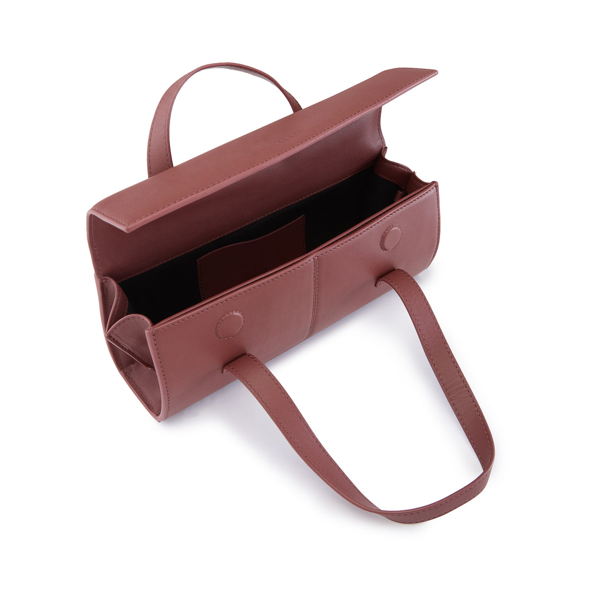 MICHELLE MINI CROSSBODY NAPPA BRICK