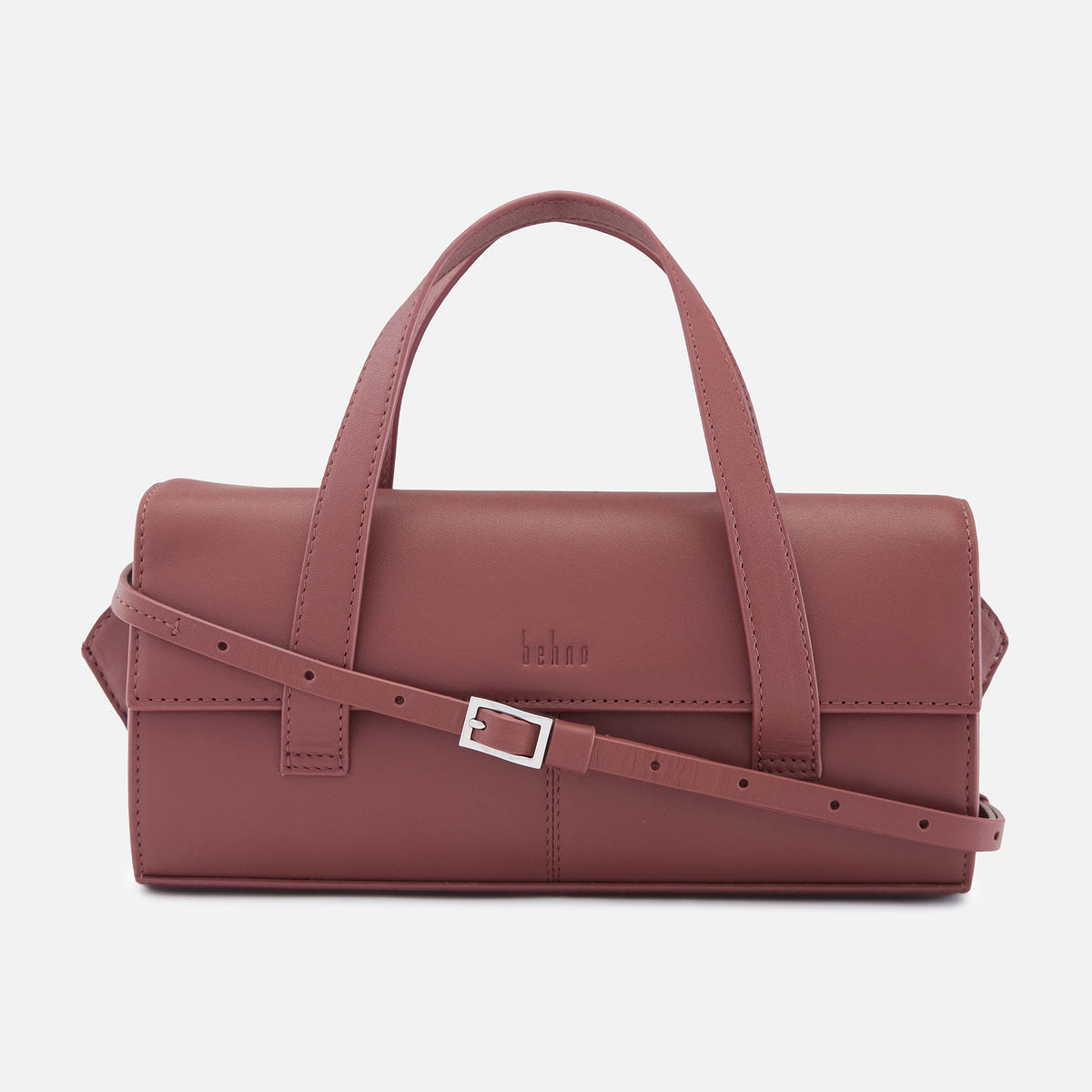 MICHELLE MINI CROSSBODY NAPPA BRICK