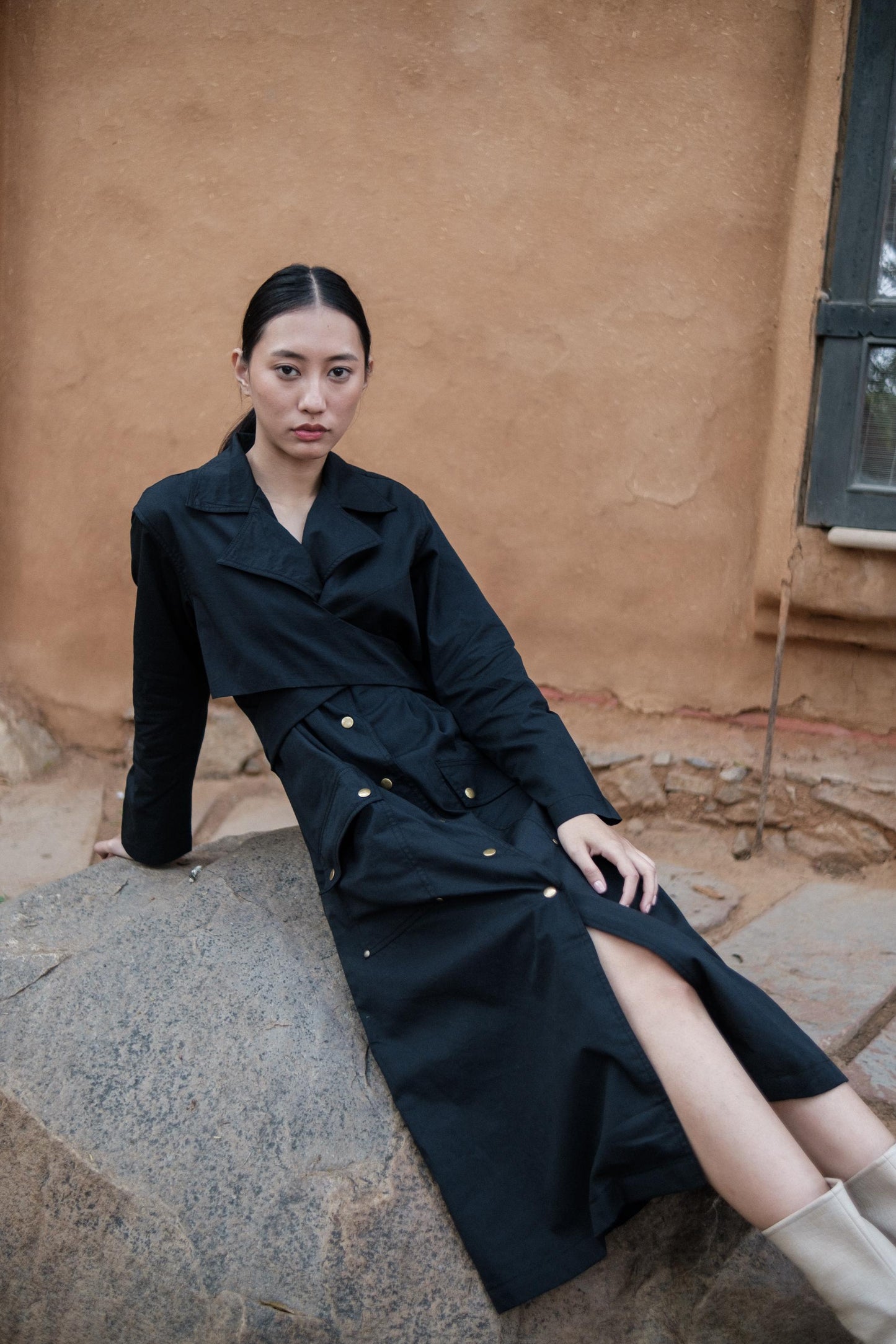 Copenhagen Trench Black