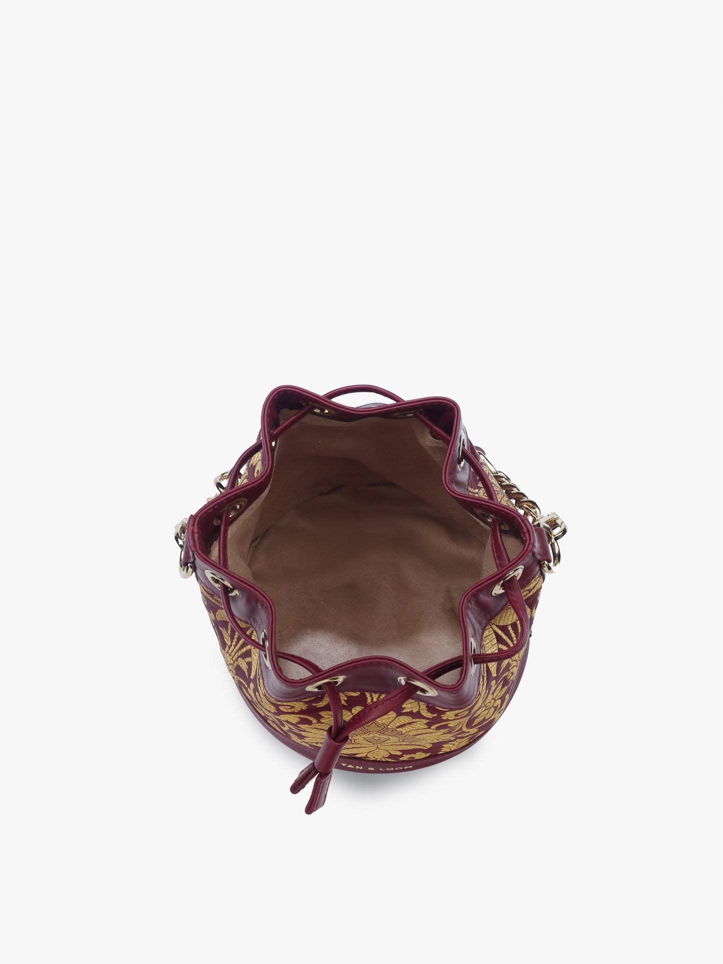 Bombay Bucket (Divine Maroon Brocade)