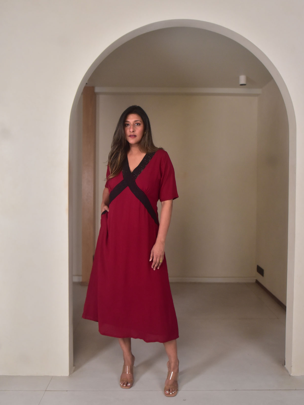 Ami Long Dress