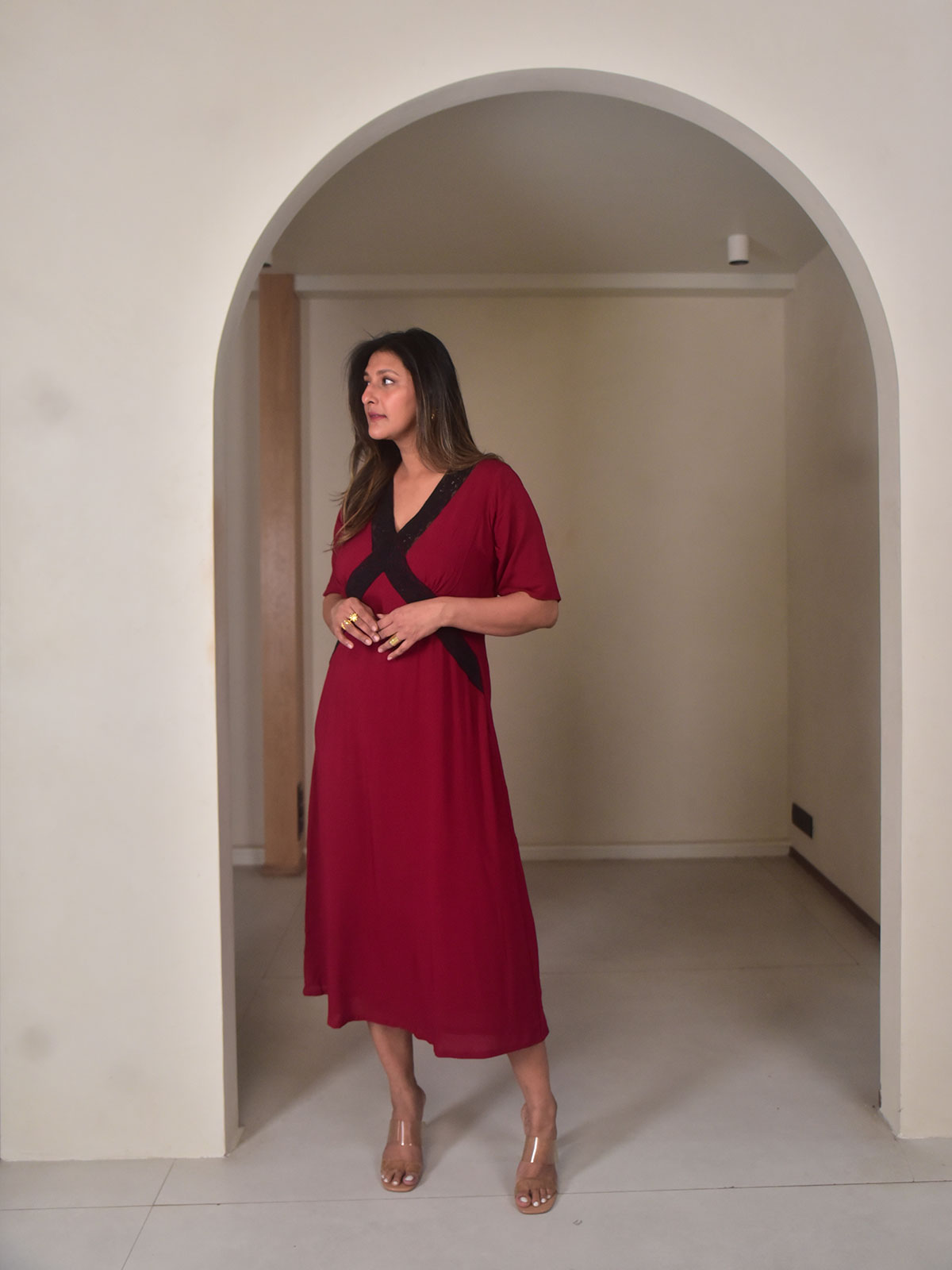 Ami Long Dress