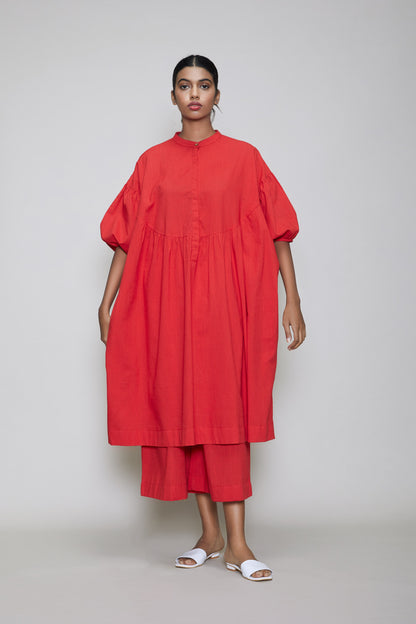 Mati Acra Tunic Dress - Red