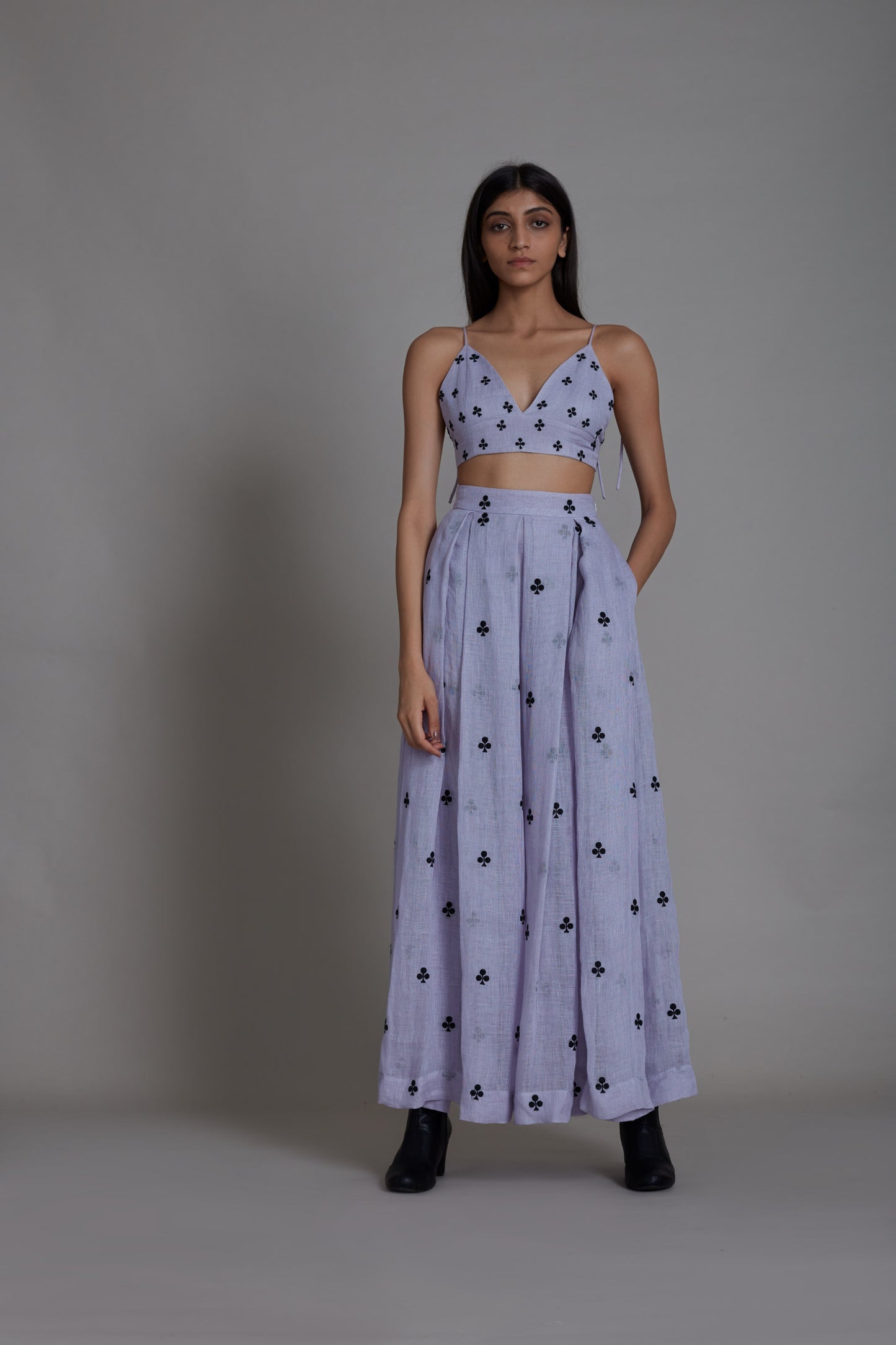 Club Lehenga-Lavender