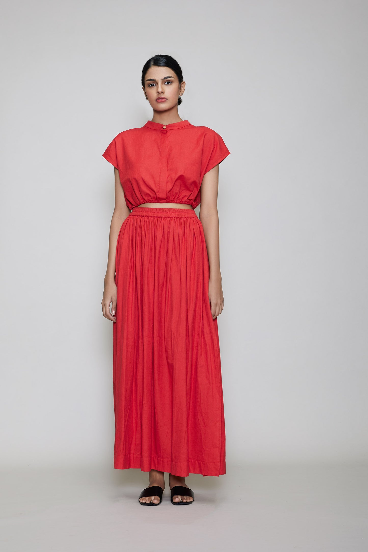 Mati New Sphara Skirt Set - Red