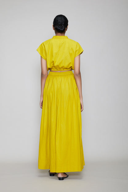 Mati New Sphara Skirt Set - Yellow