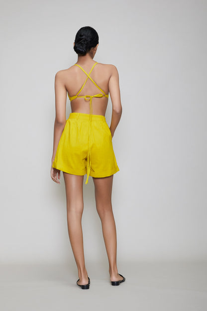 Mati PL Shorts - Yellow