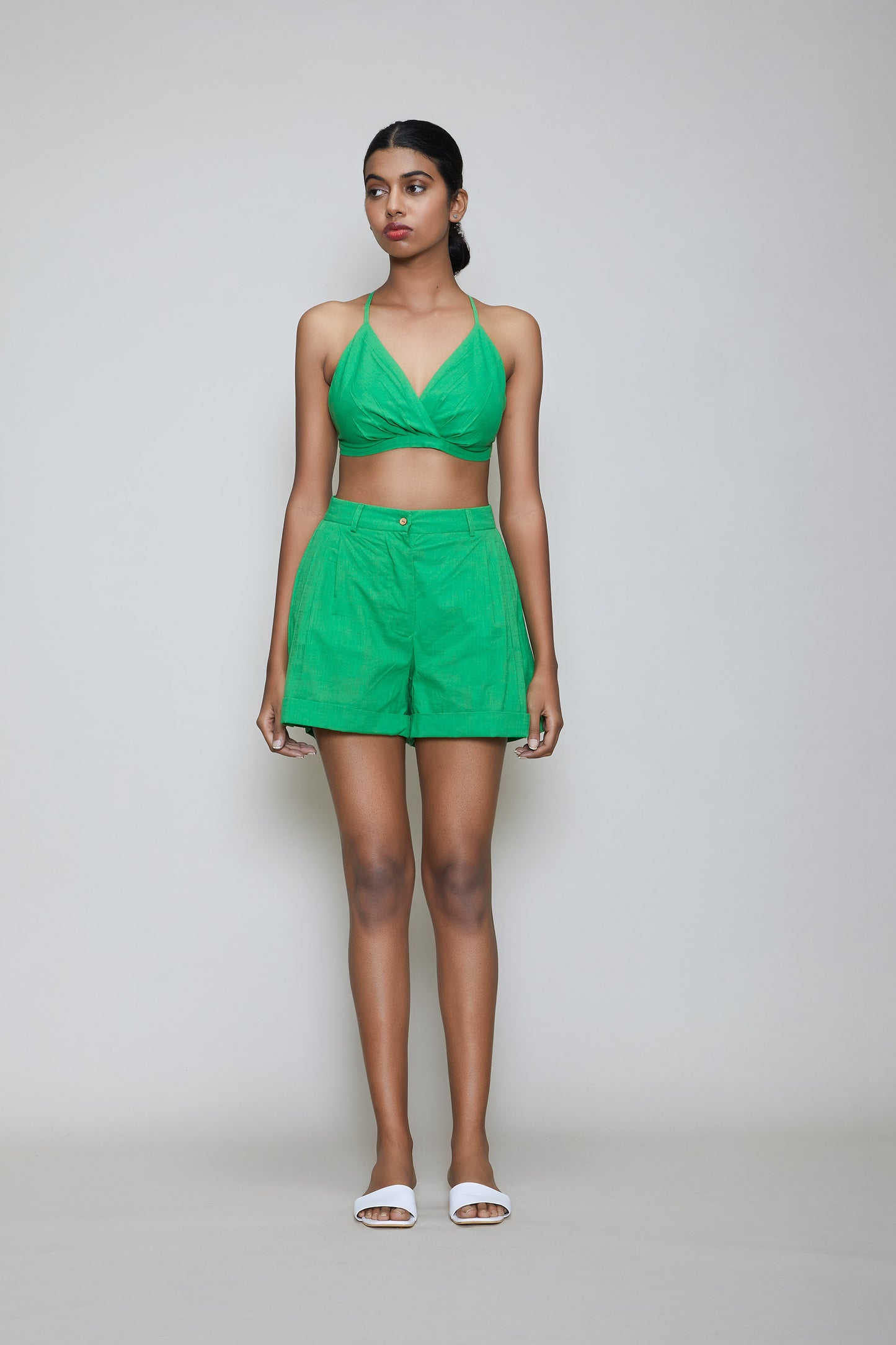Mati Rang Bralette - Green