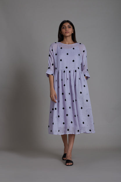 Teen Patti Dress-Lavender