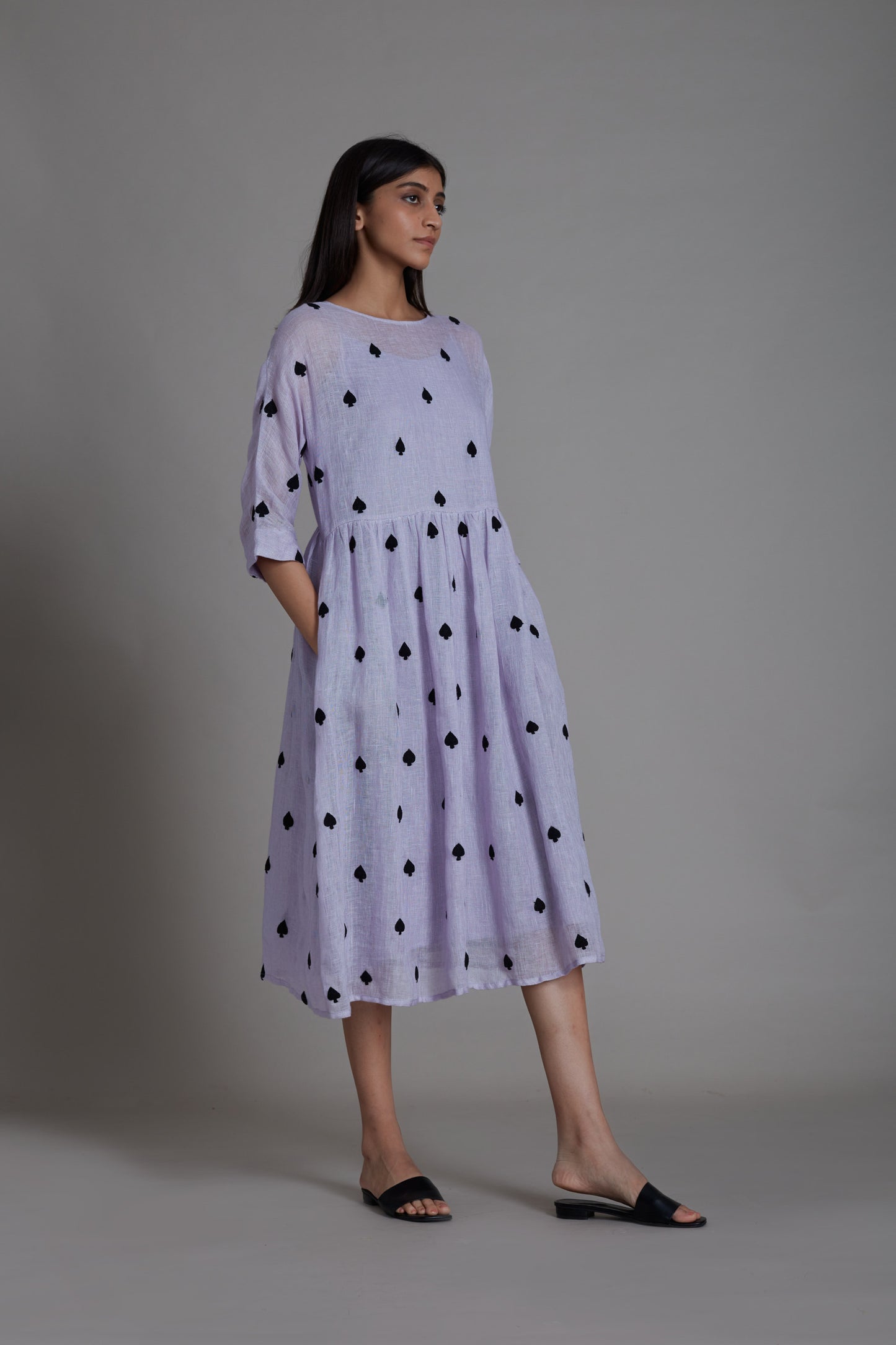 Teen Patti Dress-Lavender