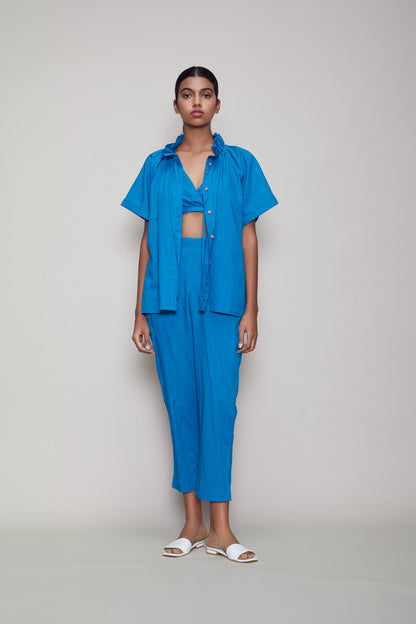 Mati Tora Bralette 3 PCS Set - Blue