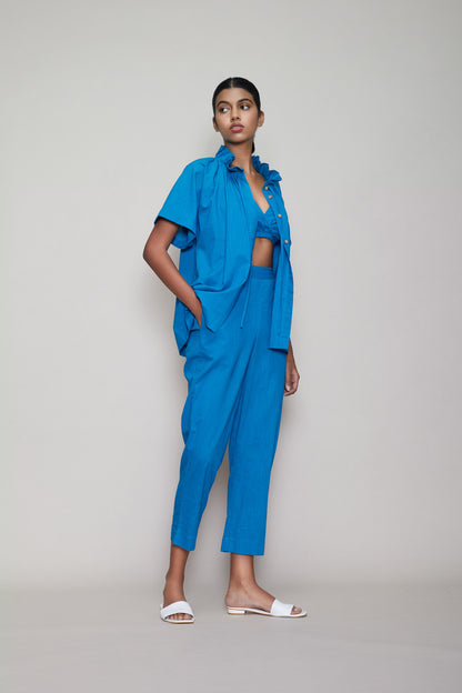 Mati Tora Bralette 3 PCS Set - Blue