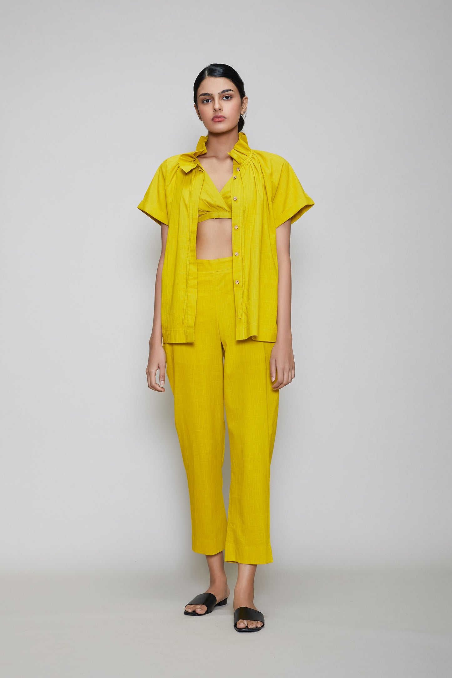 Mati Tora Bralette 3 PCS Set - Yellow