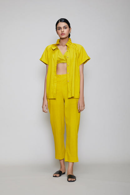 Mati Tora Bralette 3 PCS Set - Yellow
