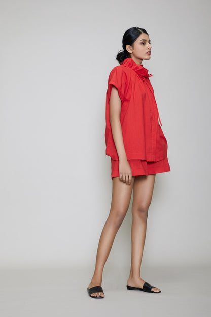 Mati Tora & Shorts Set - Red