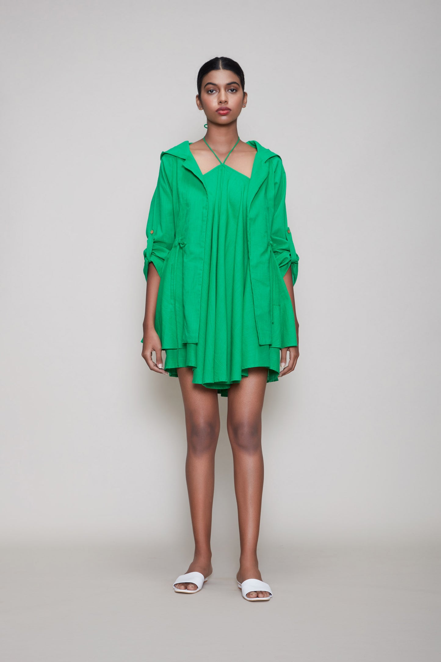 Mati Veza & Jacket Set - Green
