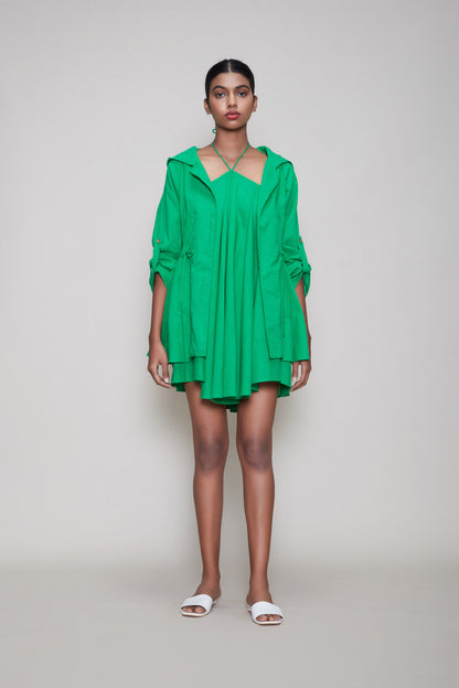 Mati Veza & Jacket Set - Green