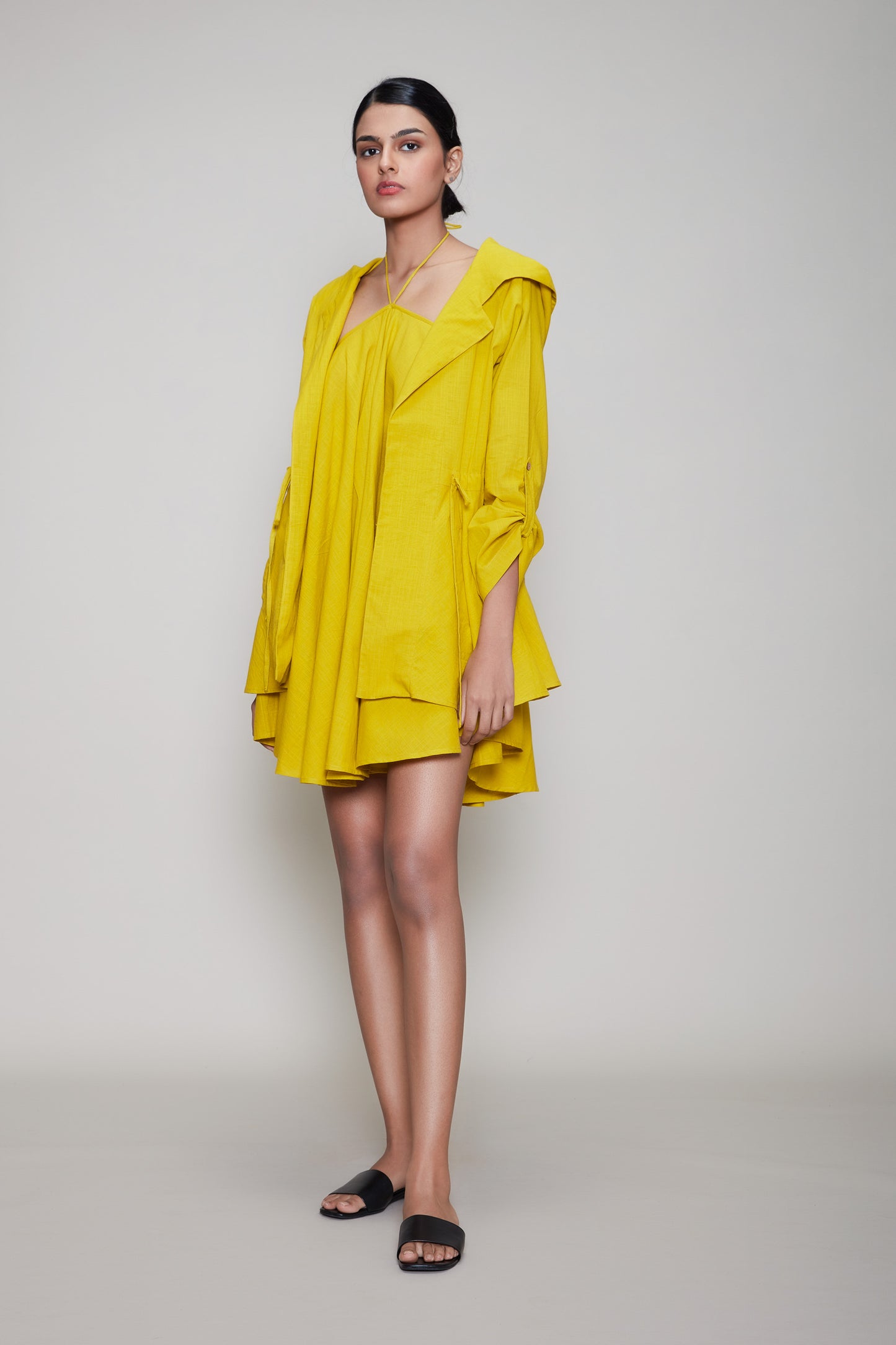 Mati Veza & Jacket Set - Yellow