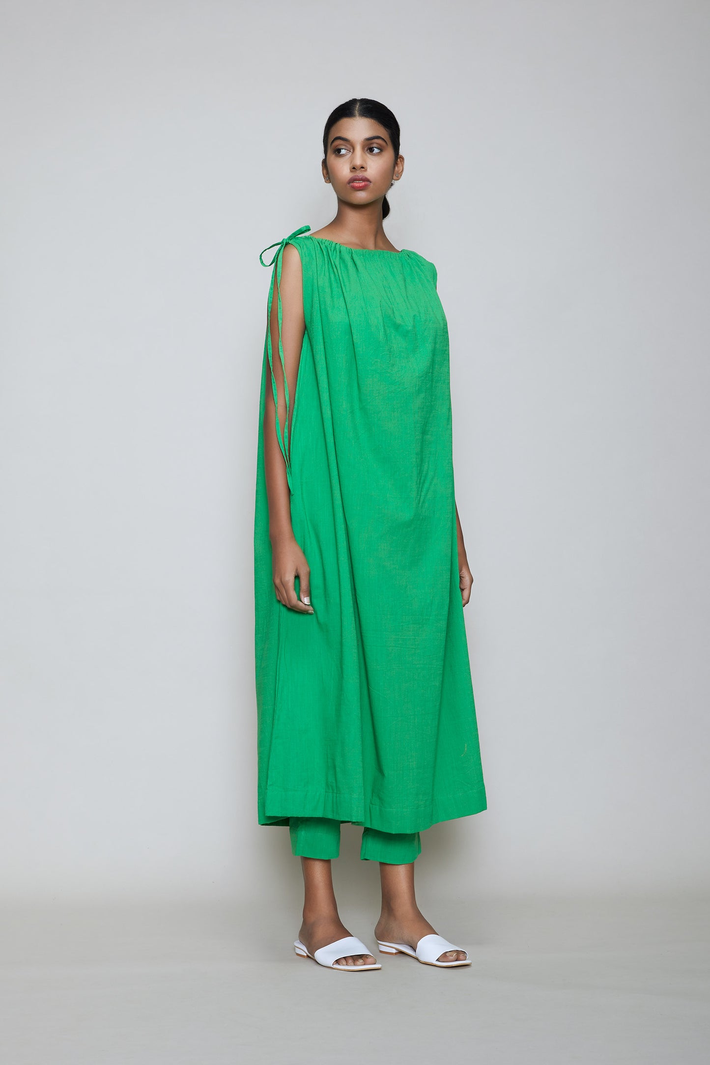Mati Yupa Aakaar Dress - Green