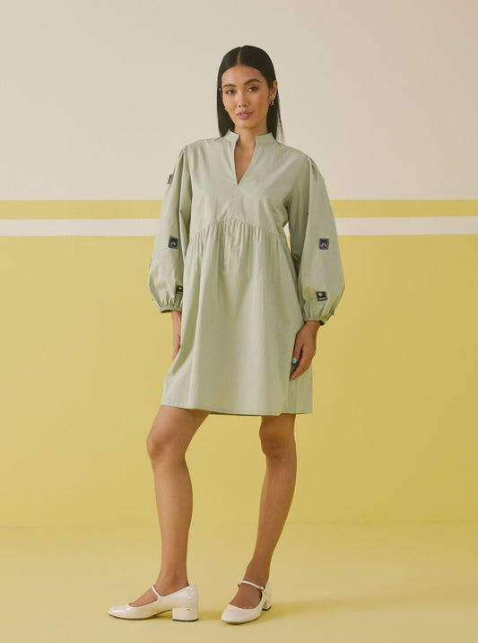 Mint Memories Organic Cotton Dress