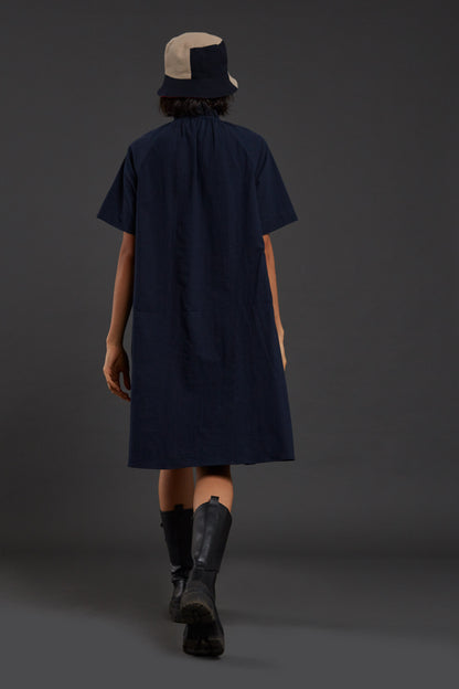 Navy Blue Tora Dress