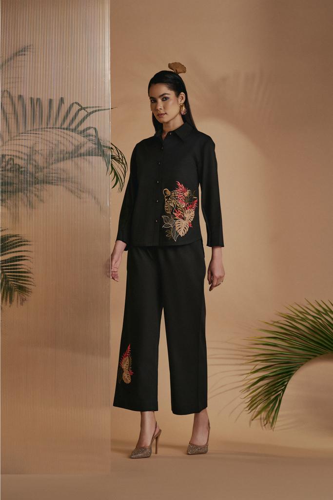 Black Leopard Shirt