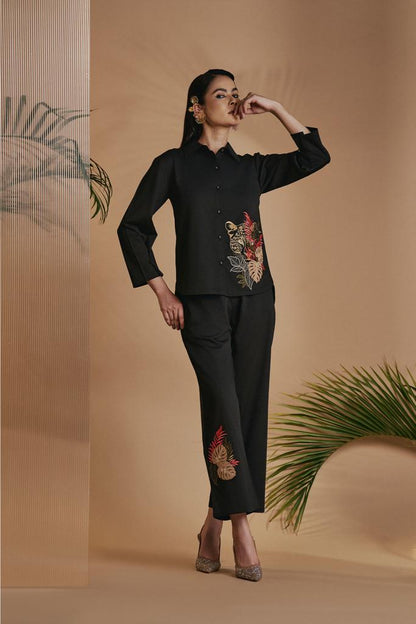 Black Leopard Shirt