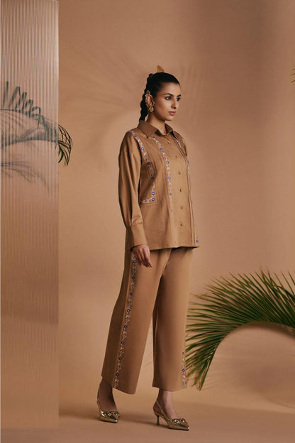Brown Reverie Co-ord Set