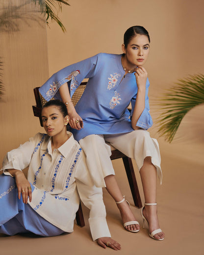 Blue Bird Escape Co-ord Set