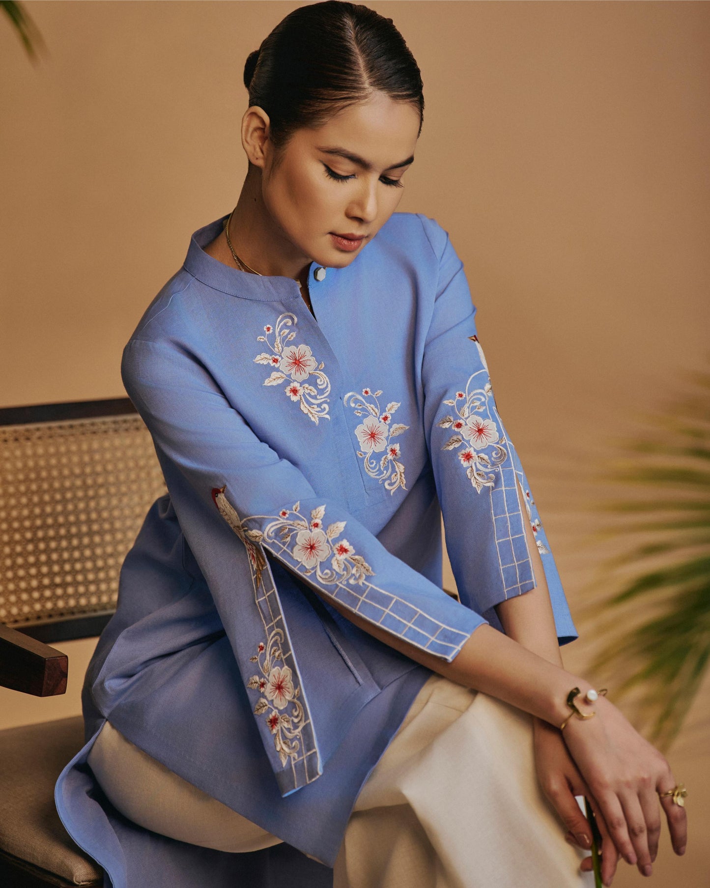 Blue Bird Escape Tunic