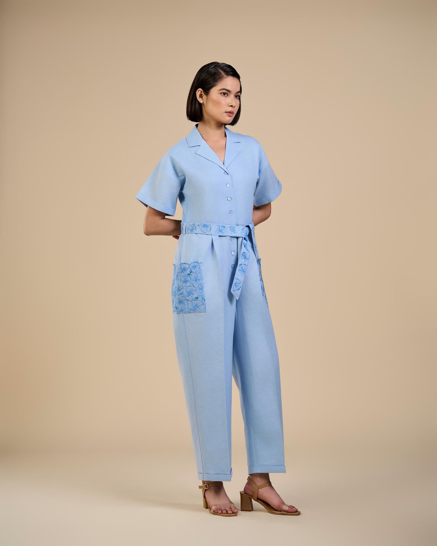 Ice Blue Jumpsuit