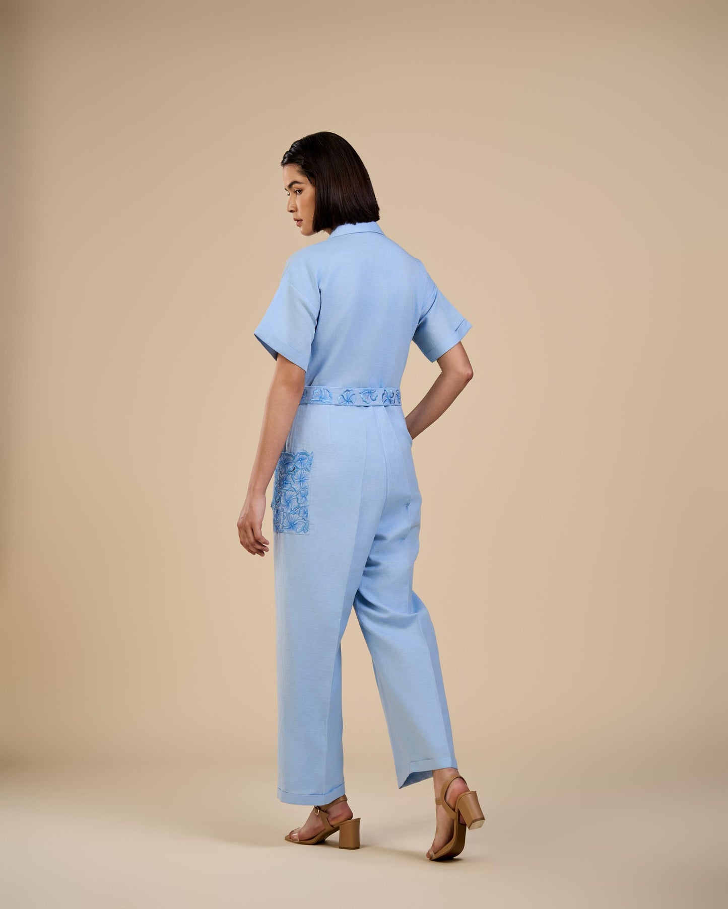 Ice Blue Jumpsuit