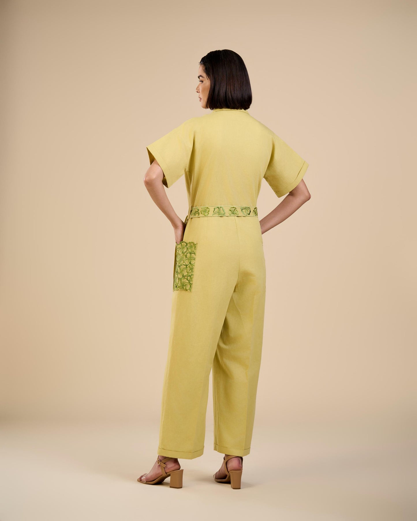 Lime Green Jumpsuit