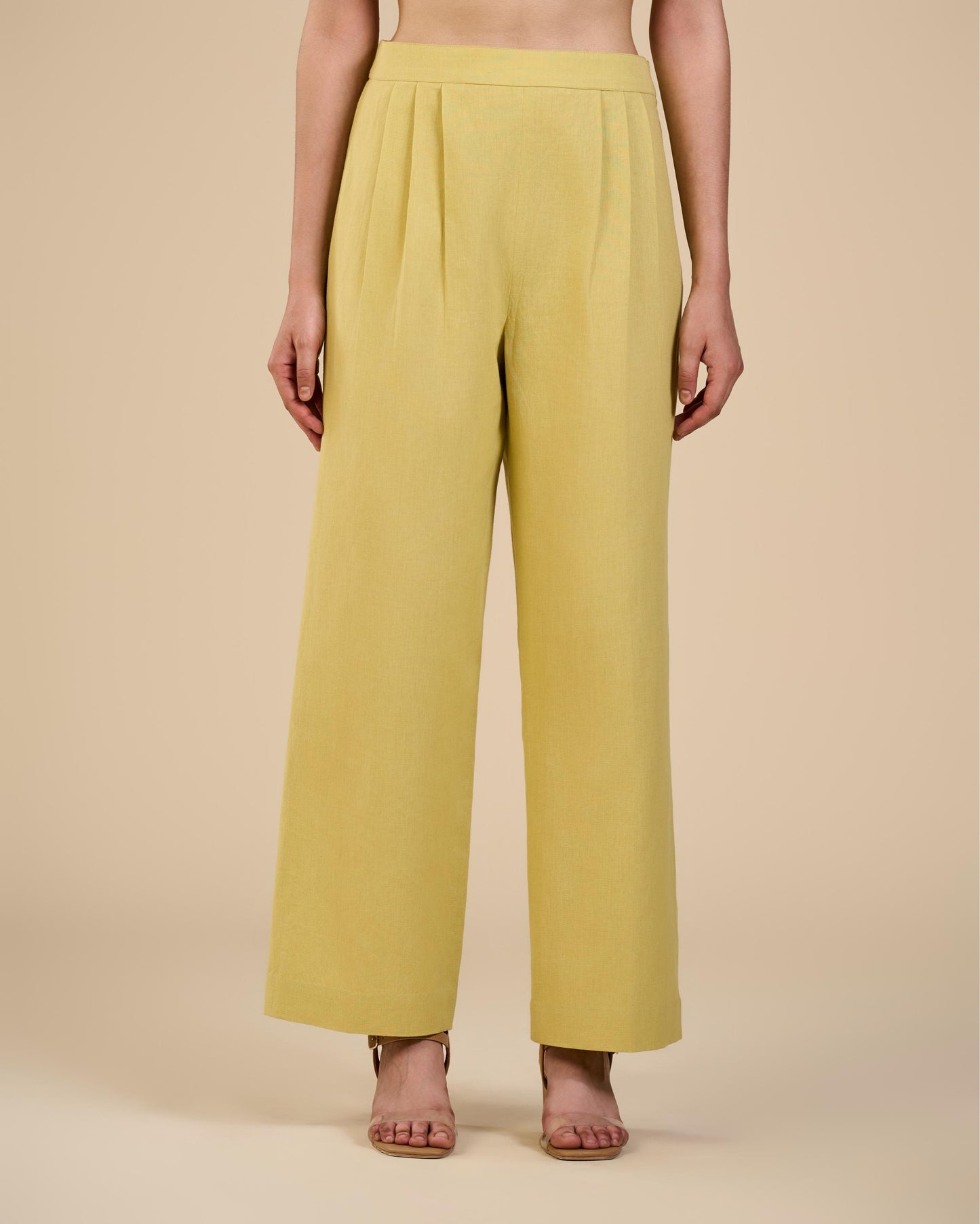 Jade Pleated Pants