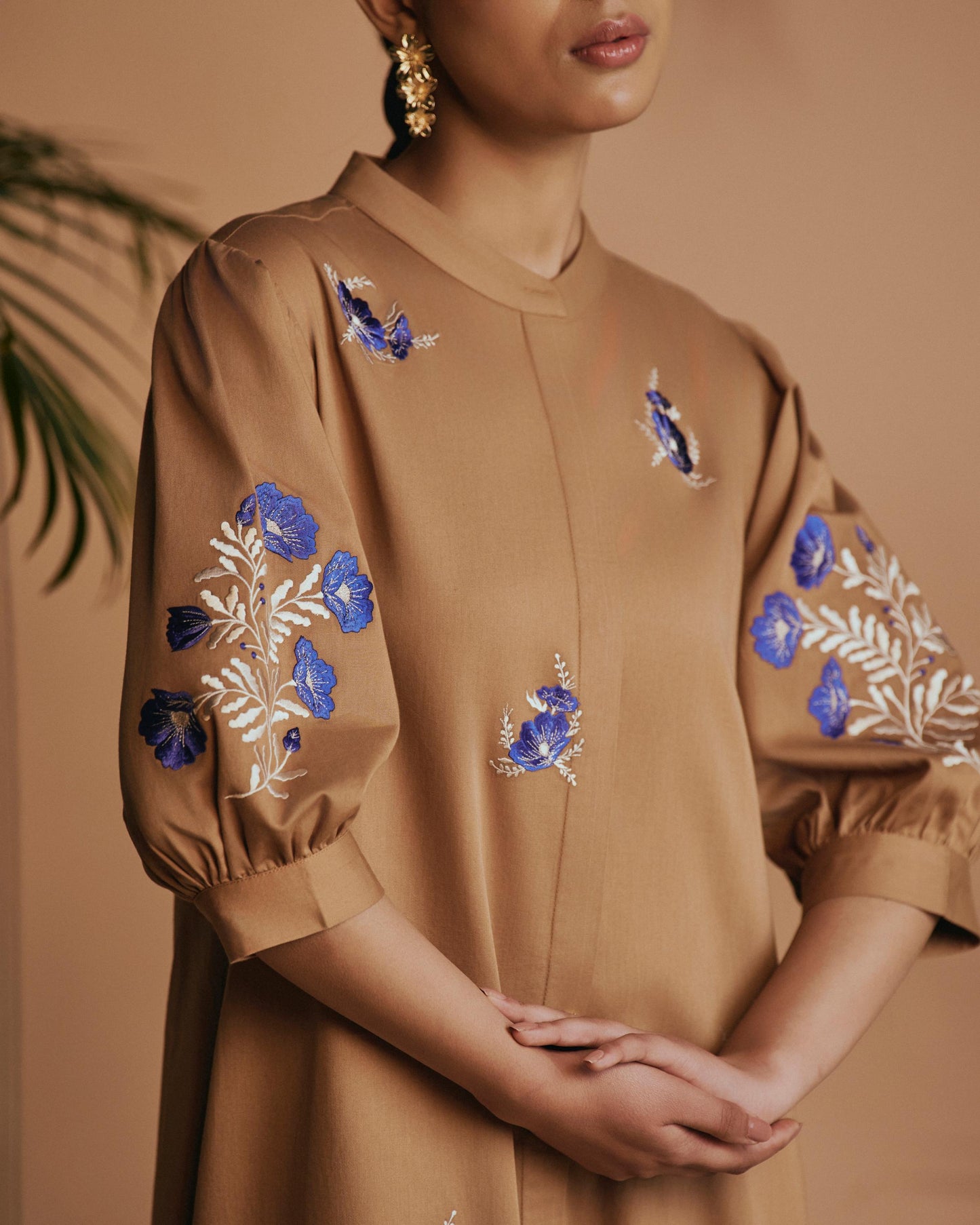 Brown Savanna Midi Dress